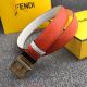 AAA Fendi 3.5cm Women's Belt - Orange Leather Yellow Gold Buckle (3)_th.jpg